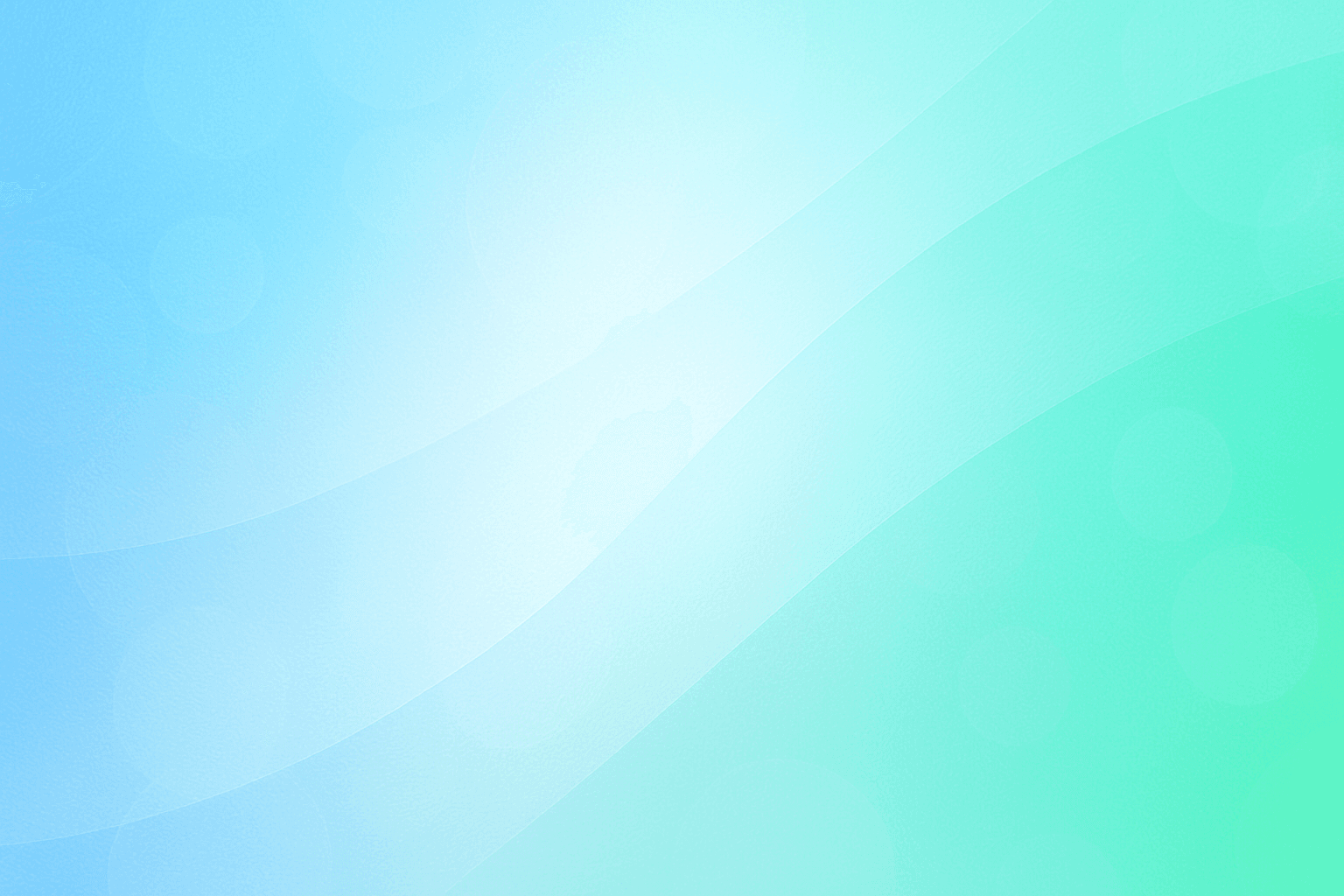 Abstract blog header with glacier blue, arctic white, and aurora green gradient